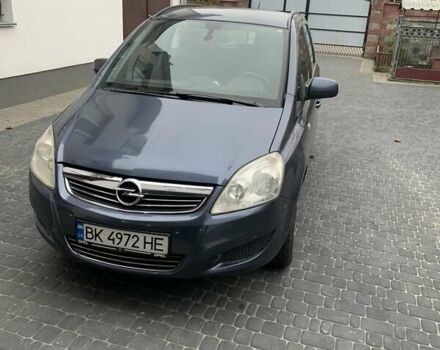 Синій Опель Зафіра, об'ємом двигуна 1.69 л та пробігом 260 тис. км за 6850 $, фото 6 на Automoto.ua