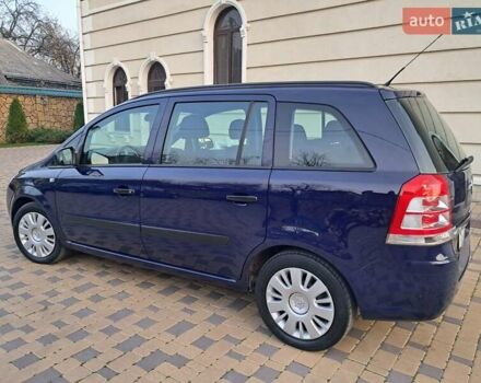 Синий Опель Зафира, объемом двигателя 1.6 л и пробегом 264 тыс. км за 5650 $, фото 65 на Automoto.ua