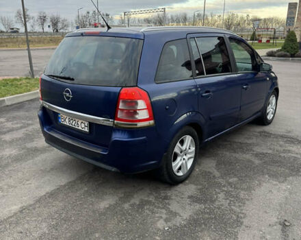 Синий Опель Зафира, объемом двигателя 1.7 л и пробегом 294 тыс. км за 4800 $, фото 6 на Automoto.ua