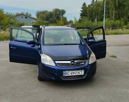 Синій Опель Зафіра, об'ємом двигуна 1.6 л та пробігом 196 тис. км за 5700 $, фото 10 на Automoto.ua