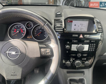 Синий Опель Зафира, объемом двигателя 1.6 л и пробегом 210 тыс. км за 4950 $, фото 25 на Automoto.ua