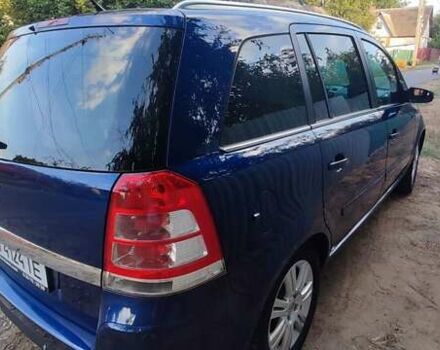 Синий Опель Зафира, объемом двигателя 1.8 л и пробегом 271 тыс. км за 6300 $, фото 4 на Automoto.ua