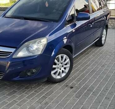 Синій Опель Зафіра, об'ємом двигуна 1.8 л та пробігом 210 тис. км за 6100 $, фото 8 на Automoto.ua