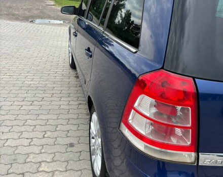 Синий Опель Зафира, объемом двигателя 1.8 л и пробегом 325 тыс. км за 6200 $, фото 5 на Automoto.ua