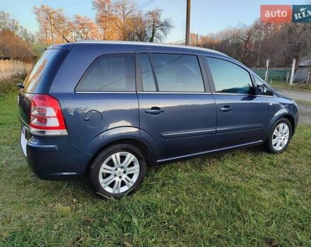 Синий Опель Зафира, объемом двигателя 1.6 л и пробегом 205 тыс. км за 7000 $, фото 15 на Automoto.ua