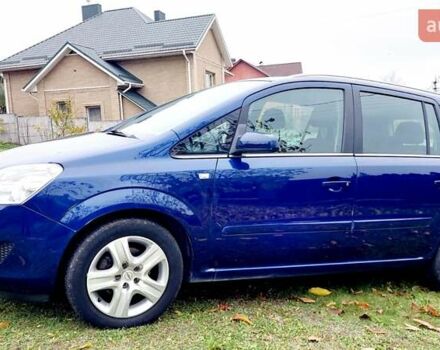 Синий Опель Зафира, объемом двигателя 1.6 л и пробегом 227 тыс. км за 6149 $, фото 10 на Automoto.ua