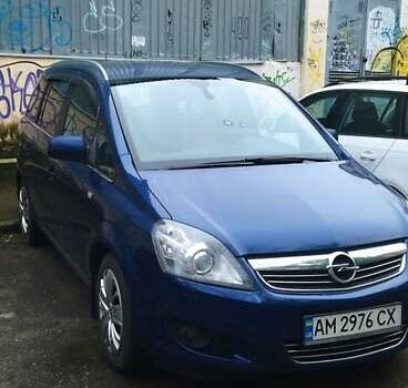 Синий Опель Зафира, объемом двигателя 1.7 л и пробегом 360 тыс. км за 6200 $, фото 8 на Automoto.ua