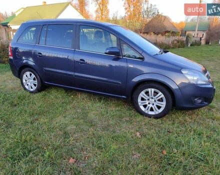 Синий Опель Зафира, объемом двигателя 1.6 л и пробегом 205 тыс. км за 7000 $, фото 18 на Automoto.ua