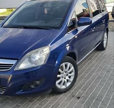 Синій Опель Зафіра, об'ємом двигуна 1.8 л та пробігом 210 тис. км за 6100 $, фото 10 на Automoto.ua