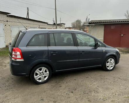 Синий Опель Зафира, объемом двигателя 1.8 л и пробегом 270 тыс. км за 6300 $, фото 3 на Automoto.ua