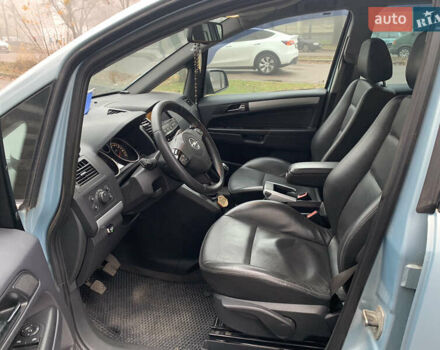 Синий Опель Зафира, объемом двигателя 1.6 л и пробегом 310 тыс. км за 6500 $, фото 7 на Automoto.ua