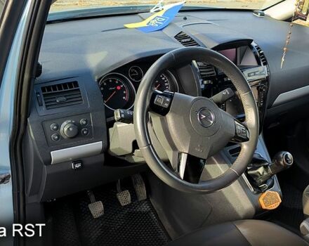 Синий Опель Зафира, объемом двигателя 1.6 л и пробегом 306 тыс. км за 6800 $, фото 11 на Automoto.ua