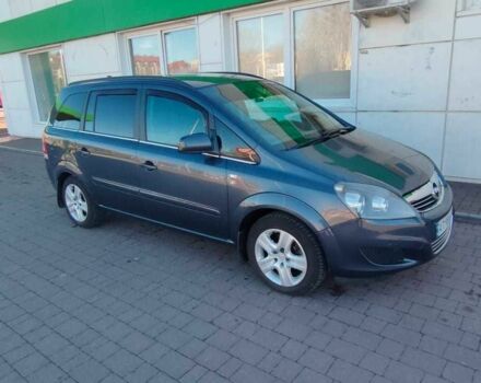 Синий Опель Зафира, объемом двигателя 1.7 л и пробегом 275 тыс. км за 7300 $, фото 1 на Automoto.ua