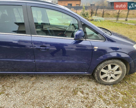 Синий Опель Зафира, объемом двигателя 1.6 л и пробегом 333 тыс. км за 6200 $, фото 45 на Automoto.ua
