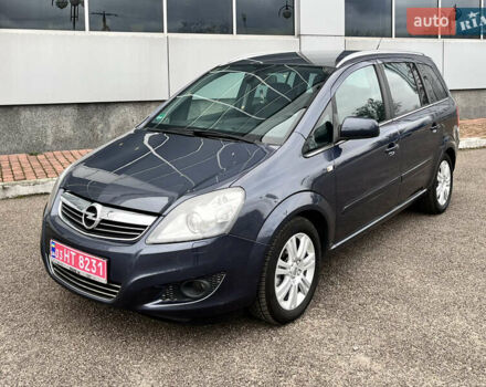 Синий Опель Зафира, объемом двигателя 1.8 л и пробегом 190 тыс. км за 7650 $, фото 14 на Automoto.ua