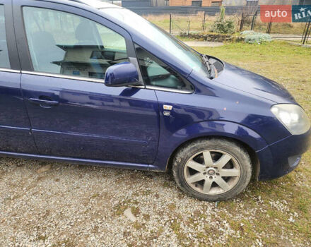 Синий Опель Зафира, объемом двигателя 1.6 л и пробегом 333 тыс. км за 6200 $, фото 8 на Automoto.ua