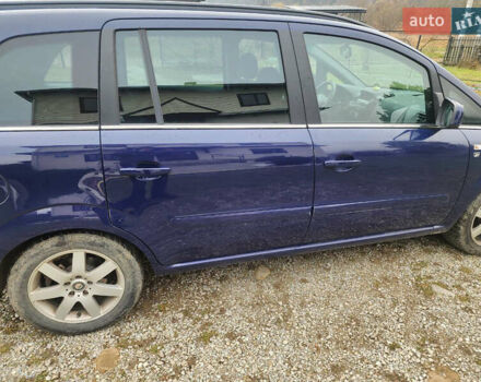 Синий Опель Зафира, объемом двигателя 1.6 л и пробегом 333 тыс. км за 6200 $, фото 46 на Automoto.ua