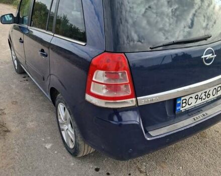 Синий Опель Зафира, объемом двигателя 1.91 л и пробегом 302 тыс. км за 5800 $, фото 8 на Automoto.ua