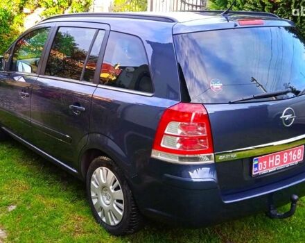 Опель Зафира 2010 в Львове на Automoto.ua Синий Опель Зафира, объемом двигателя 1.9 л и пробегом 213 тыс. км за 7600 $, фото 4 на Automoto.ua