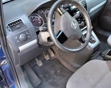 Синий Опель Зафира, объемом двигателя 1.7 л и пробегом 256 тыс. км за 6300 $, фото 7 на Automoto.ua