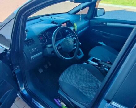 Синий Опель Зафира, объемом двигателя 1.7 л и пробегом 275 тыс. км за 7300 $, фото 2 на Automoto.ua