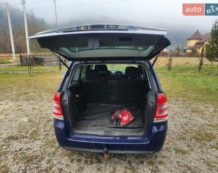 Синий Опель Зафира, объемом двигателя 1.6 л и пробегом 333 тыс. км за 6200 $, фото 27 на Automoto.ua