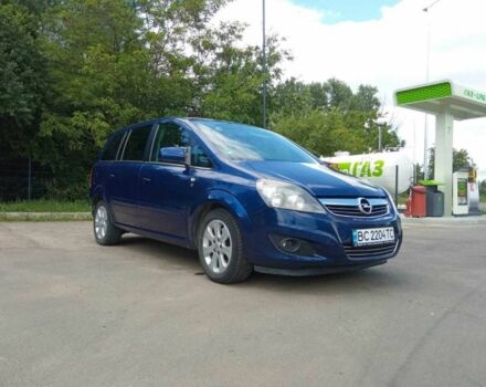 Синий Опель Зафира, объемом двигателя 1.7 л и пробегом 2 тыс. км за 6300 $, фото 1 на Automoto.ua
