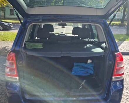 Синий Опель Зафира, объемом двигателя 1.8 л и пробегом 225 тыс. км за 6750 $, фото 3 на Automoto.ua