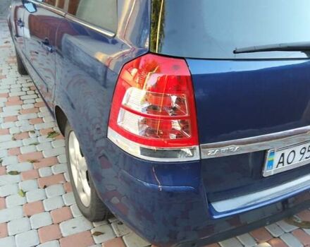 Синий Опель Зафира, объемом двигателя 1.7 л и пробегом 256 тыс. км за 6300 $, фото 5 на Automoto.ua