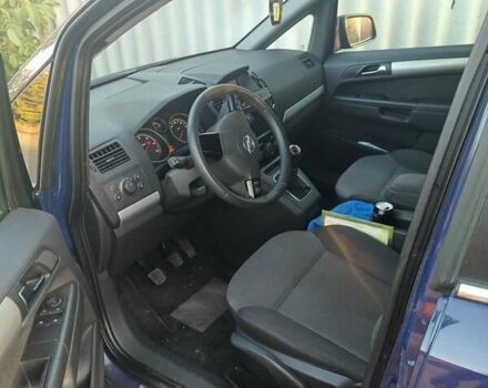 Синий Опель Зафира, объемом двигателя 1.7 л и пробегом 277 тыс. км за 6500 $, фото 6 на Automoto.ua