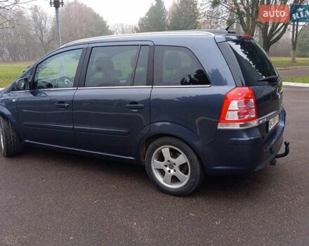 Синій Опель Зафіра, об'ємом двигуна 1.8 л та пробігом 169 тис. км за 7699 $, фото 4 на Automoto.ua