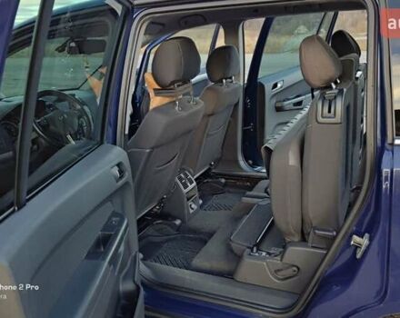 Синий Опель Зафира, объемом двигателя 1.69 л и пробегом 240 тыс. км за 6900 $, фото 23 на Automoto.ua