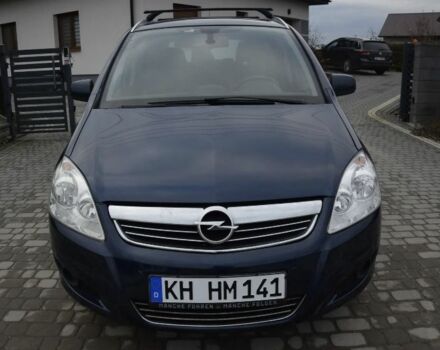 Синий Опель Зафира, объемом двигателя 1.8 л и пробегом 188 тыс. км за 4950 $, фото 5 на Automoto.ua