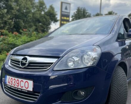 Синій Опель Зафіра, об'ємом двигуна 1.7 л та пробігом 280 тис. км за 4500 $, фото 7 на Automoto.ua