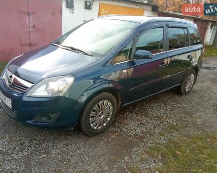 Синій Опель Зафіра, об'ємом двигуна 1.8 л та пробігом 263 тис. км за 7400 $, фото 2 на Automoto.ua