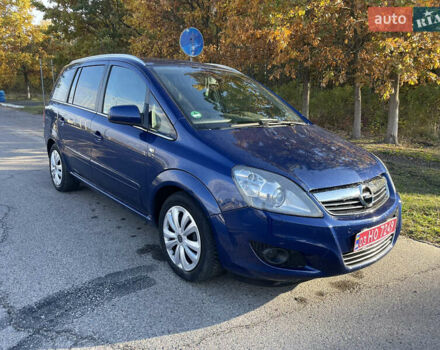 Синій Опель Зафіра, об'ємом двигуна 1.7 л та пробігом 193 тис. км за 6600 $, фото 14 на Automoto.ua