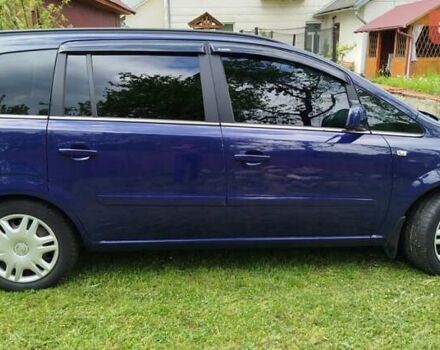 Синий Опель Зафира, объемом двигателя 1.6 л и пробегом 241 тыс. км за 5999 $, фото 4 на Automoto.ua