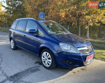 Синій Опель Зафіра, об'ємом двигуна 1.7 л та пробігом 193 тис. км за 6600 $, фото 12 на Automoto.ua
