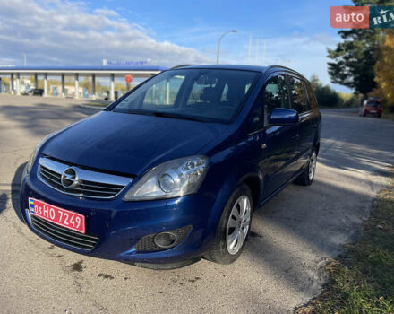 Синій Опель Зафіра, об'ємом двигуна 1.7 л та пробігом 193 тис. км за 6600 $, фото 5 на Automoto.ua