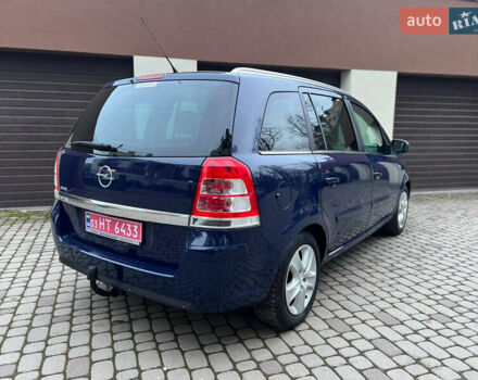 Синій Опель Зафіра, об'ємом двигуна 1.8 л та пробігом 151 тис. км за 6999 $, фото 8 на Automoto.ua
