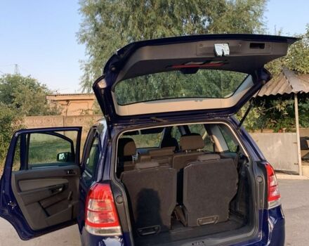 Синий Опель Зафира, объемом двигателя 1.6 л и пробегом 188 тыс. км за 7300 $, фото 2 на Automoto.ua