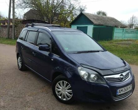Синій Опель Зафіра, об'ємом двигуна 1.6 л та пробігом 237 тис. км за 7000 $, фото 7 на Automoto.ua