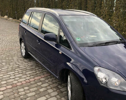 Синий Опель Зафира, объемом двигателя 1.69 л и пробегом 270 тыс. км за 7700 $, фото 1 на Automoto.ua