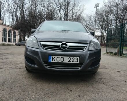 Синий Опель Зафира, объемом двигателя 2 л и пробегом 341 тыс. км за 3300 $, фото 6 на Automoto.ua