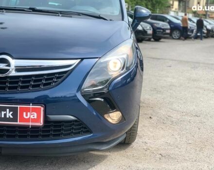Синий Опель Зафира, объемом двигателя 1.4 л и пробегом 196 тыс. км за 10190 $, фото 8 на Automoto.ua