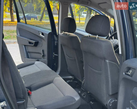 Синий Опель Зафира, объемом двигателя 1.6 л и пробегом 192 тыс. км за 7400 $, фото 13 на Automoto.ua