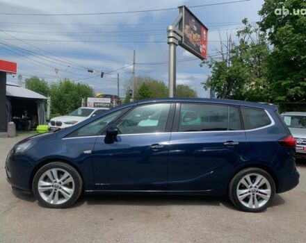 Синий Опель Зафира, объемом двигателя 1.4 л и пробегом 196 тыс. км за 10190 $, фото 7 на Automoto.ua