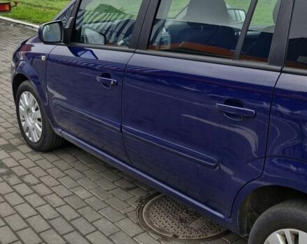 Синий Опель Зафира, объемом двигателя 1.6 л и пробегом 133 тыс. км за 8000 $, фото 3 на Automoto.ua