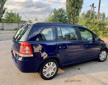 Синий Опель Зафира, объемом двигателя 1.6 л и пробегом 188 тыс. км за 7300 $, фото 1 на Automoto.ua