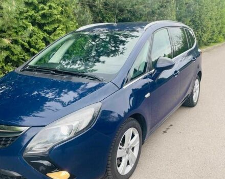 Синій Опель Зафіра, об'ємом двигуна 2 л та пробігом 240 тис. км за 7900 $, фото 2 на Automoto.ua